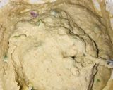A picture of step 2 of Yam akara.