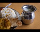 A picture of step 1 of Mini Gujrati Thali.