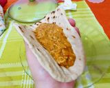 Foto del paso 11 de la receta: Quesadillas de pollo, tomate y cheddar, muy fáciles y ricas