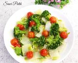 Foto langkah ke 6 dari resep Cah Brokoli Sawi Putih.