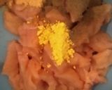 A picture of step 2 of Subway sandwich.