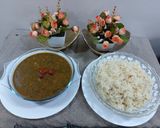A picture of step 8 of Dal palak/ dal with spinach.