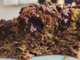 Mug cake de plátano y chocolate 🍌🍫