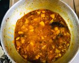 A picture of step 4 of Aalo-tamatar ki sabji dhaba style.