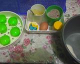 Foto langkah ke 1 dari resep Brownies imut lembut no mixer no kukusan no oven.