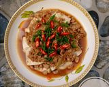 Foto langkah ke 6 dari resep Tahu Kukus Siram Ayam Cincang.