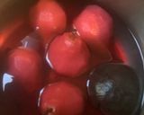 Une image de l'étape 3 de 🍂Poire pochée betterave🍐 chocolat 🍫 amande.