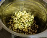 A picture of step 2 of Moong dal Panori.