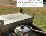 عکس مرحله 2 از دستور مرغ شکم پُر در طبیعت