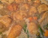 Foto langkah ke 3 dari resep Soto Tahu Telur Sayuran Bersantan.