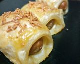 Foto langkah ke 6 dari resep Sosis Keju Gulung Pastry.