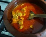 A picture of step 5 of Gatta Curry.