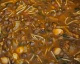 A picture of step 5 of Lentil and Vermicelli Soup.