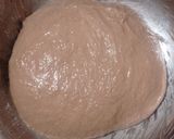 Foto langkah ke 4 dari resep Double Chocolate Sourdough Bread (74%).
