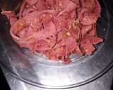 Foto del paso 2 de la receta: Fideos de Panqueques de remolacha!!!!