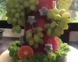 Gambar langkah 6 resipi Fresh Fruits Cake.