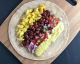 A picture of step 11 of Scrambled Egg Burrito.