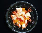 A picture of step 5 of Jicama Salad (Shank aloo salad).
