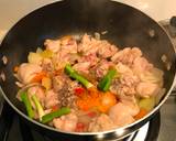 Braised chicken with vegetables on rice recipe step 5 photo