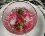 A picture of step 5 of Rose mojito.