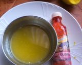 A picture of step 4 of Upside down Orange cake.