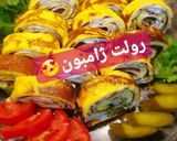 عکس مرحله 1 از دستور رولت ژامبون