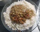 Foto del paso 3 de la receta: Hamburguesas de arroz con vegetales rellenas