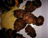 Foto del paso 6 de la receta: Riñoncitos a la parrilla y brochetes de vegetales