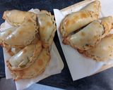 Foto del paso 3 de la receta: Empanadas de pechuga de pollo, espinacas y mozzarella