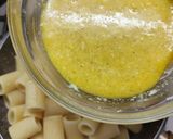 A picture of step 5 of Carbonara with Pecorino Crisp.