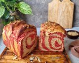 Foto langkah ke 11 dari resep Almond Whole Wheat Bread (Dengan Susu Almond).