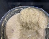 A picture of step 3 of Arroz con leche (rice pudding).