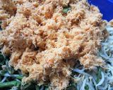 Foto langkah ke 6 dari resep Urap Sayur (versi kelapa yg dimasak).