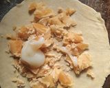 A picture of step 1 of Jaggery paratha.
