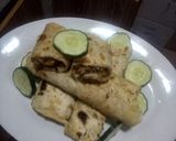 A picture of step 3 of Home made shawarma.