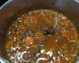 Foto del paso 5 de la receta: Magra en salsa con guisantes
