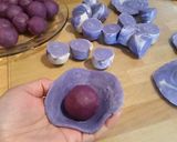 A picture of step 12 of Thousand Layers Yam.