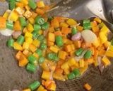Foto langkah ke 1 dari resep Bola Gulai, Liwet Sayur, Acar & Keripik.