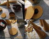 Foto del paso 3 de la receta: Sombreros de bruja (con sorpresa dentro) para Halloween