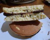 Foto langkah ke 6 dari resep Pancake Jepang aka Dorayaki tanpa Soda Kue.