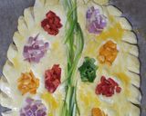 Une image de l'étape 6 de Fougasse aux légumes.