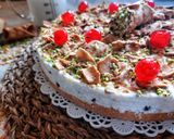 Foto del passaggio 10 della ricetta Torta Cannolo Siciliano (cheescake)