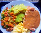 Foto langkah ke 12 dari resep Steak Ayam Saus Creamy Spaghetti&Mashed Sweet potato🍠😋.
