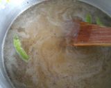 A picture of step 3 of Ven Pongal.