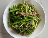 รูปขั้นตอนการทำที่ 5 ของ ผัดหน่อไม้ฝรั่ง 🍽