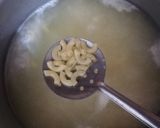 A picture of step 1 of Alfredo Pasta.