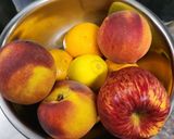 Foto del paso 1 de la receta: Dulce de cáscaras de naranja y durazno