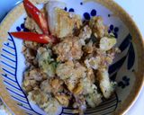 Foto langkah ke 6 dari resep Tempe Goreng Baput Daun Jeruk.