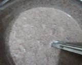 A picture of step 1 of Ragi chilla.