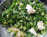Foto del paso 1 de la receta: Salsa para pasta de puerro y verdeo